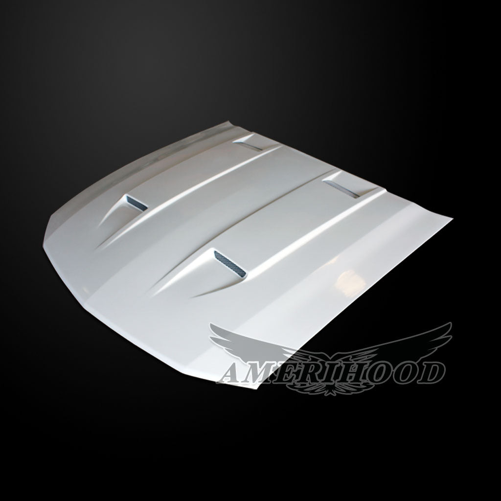 Ford Mustang 2005-2009 Type-3 Style Functional Heat Extractioni Ram Air Hood